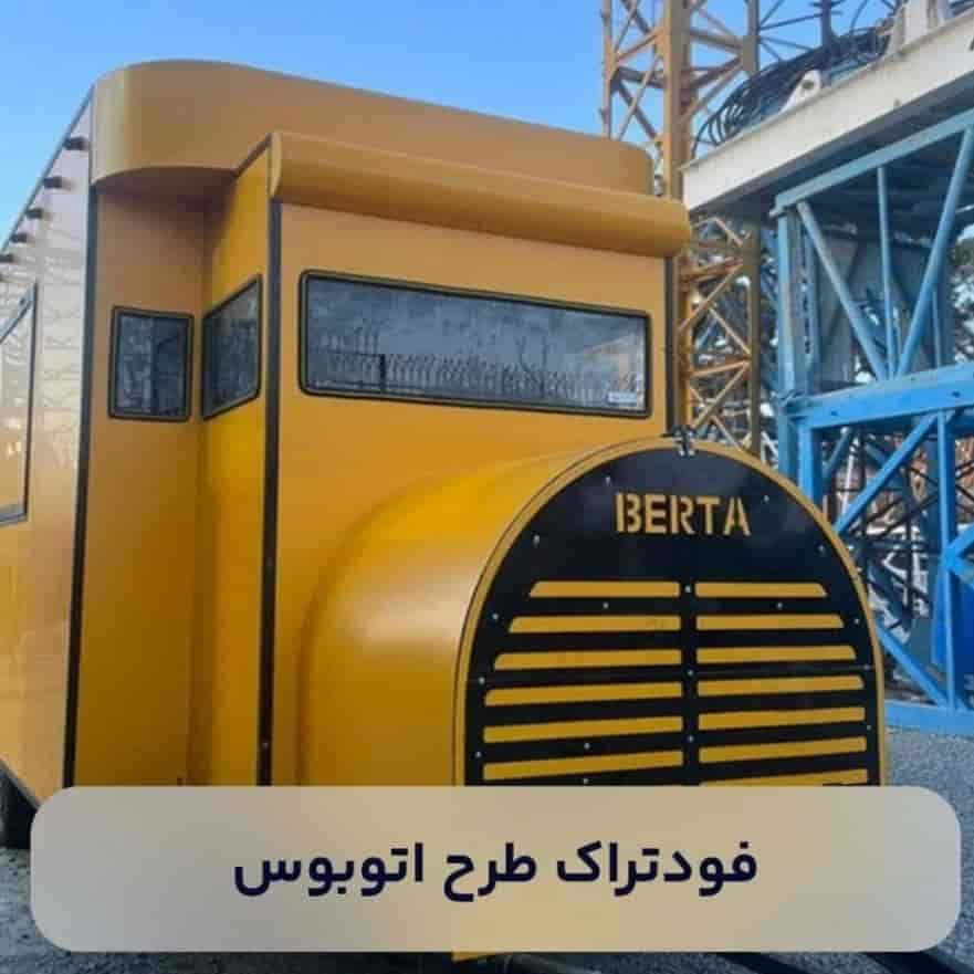 فود تراک طرح اتوبوس
